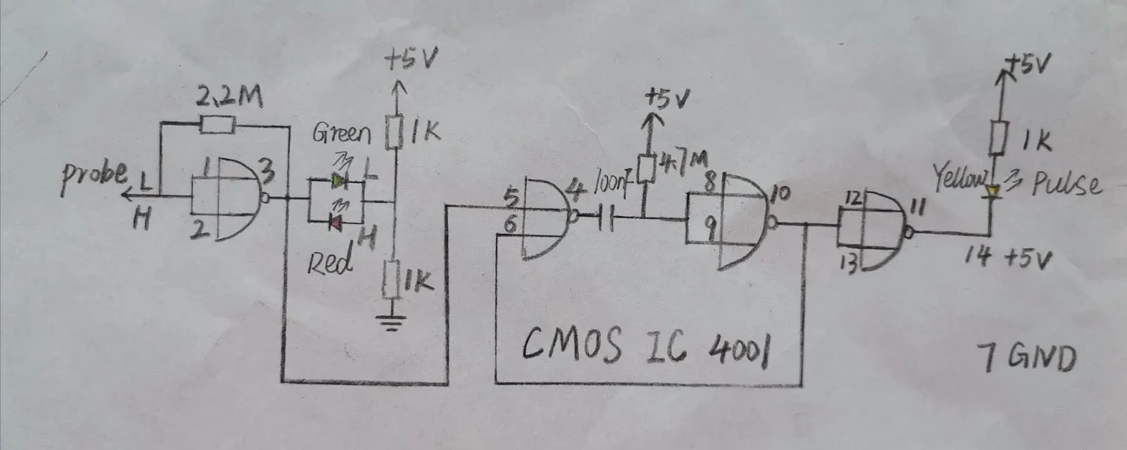 Logiczna sonda DIY 4