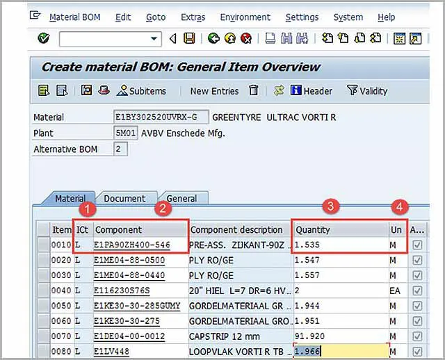 Guru99-3 OF BOM