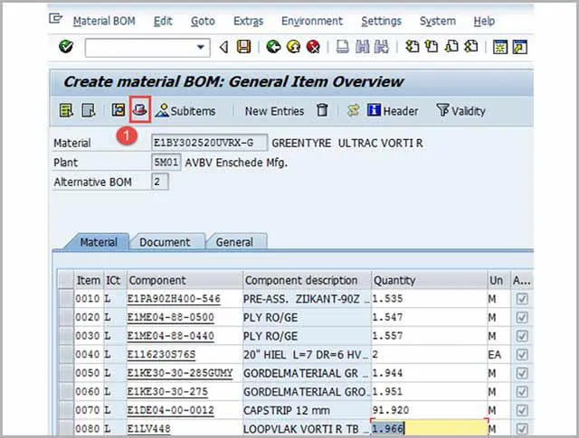 Guru99-4 OF BOM