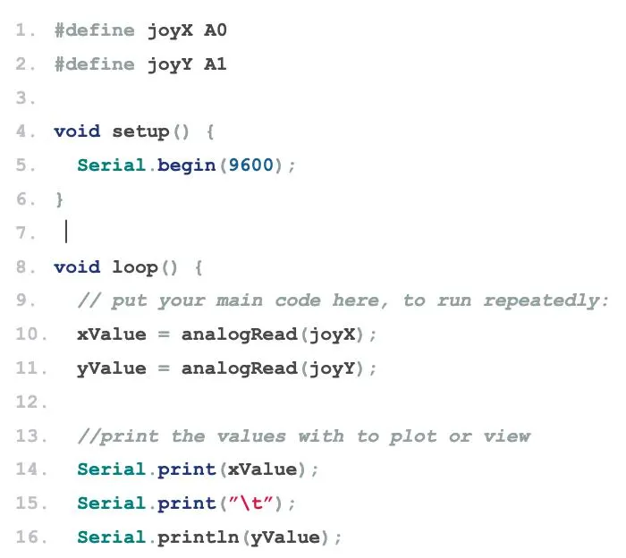 Moduł joysticka Arduino 6
