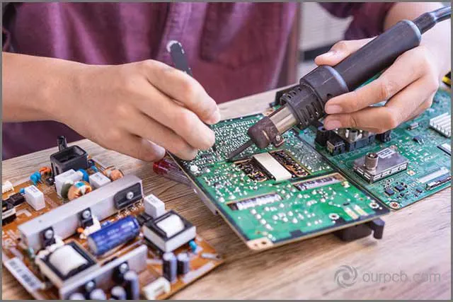 PCB produkty elektroniczne z różnych lutów