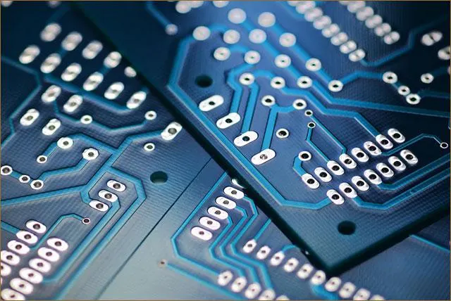 Obraz otworów PCB
