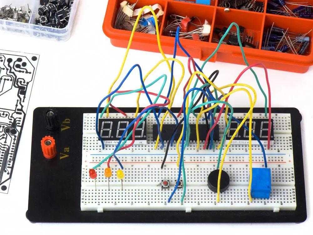 Prototyp płytki drukowanej