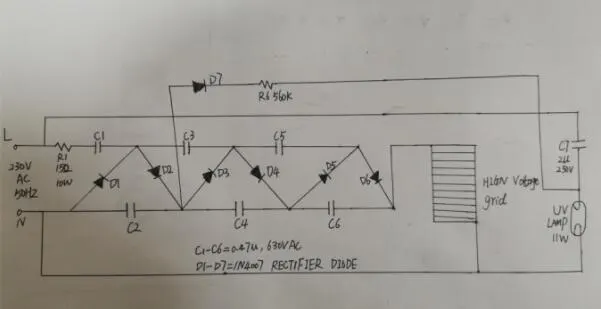 Bug Zapper Circuit 3