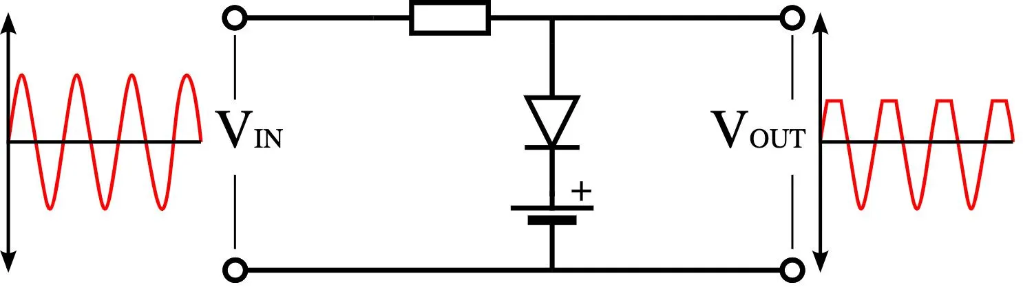Dioda Clipping Circuit 1